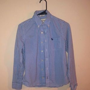 ABERCROMBIE KIDS LONG SLEEVE BUTTON DOWN